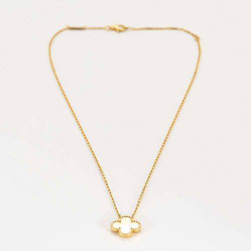 Pendentif VAN CLEEF & ARPELS - Pendentif Vintage Alhambra en or et nacre 58 Facettes DV14945-1