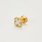 Boucles d'oreilles VAN CLEEF & ARPELS - Puces d'oreilles Sweet Alhambra or jaune et nacre 58 Facettes DV14945-2