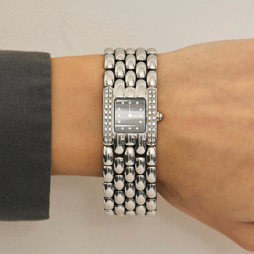 Montre CHAUMET - Khésis - Montre en Acier et diamants 58 Facettes DV0379-26