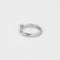 Bague 52 Boucheron - Facette - Bague solitaire en platine et diamant 58 Facettes DDV12411-1