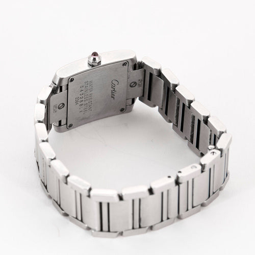 Montre CARTIER - Montre tank en acier. 58 Facettes DV13628-1