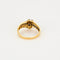 Bague 55 Bague en or jaune saphirs et diamants 58 Facettes DV14683-1