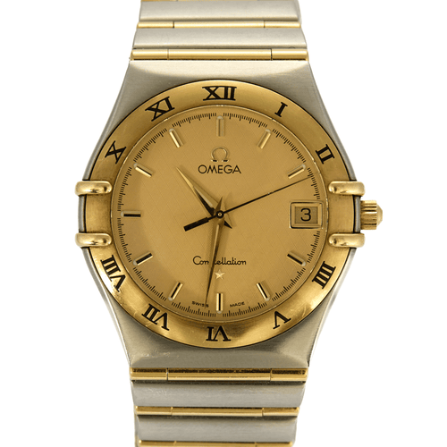 Montre OMEGA Constellation- Bracelet montre acier et or jaune 58 Facettes DV13773-1