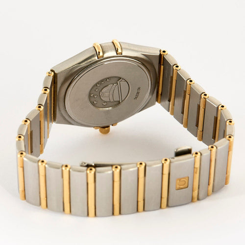 Montre OMEGA Constellation- Bracelet montre acier et or jaune 58 Facettes DV13773-1