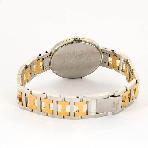 Montre HERMES - Clipper - Montre bracelet en acier et plaqué or 58 Facettes DV12372-3