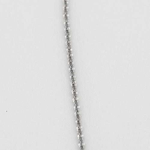 Collier Collier et pendentif Coeur en or gris et diamants noirs 58 Facettes DV6568-1