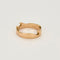 Bague 57.5 Georg Jensen - Fusion - Bague d'extrémité en or rose 58 Facettes DV14365-3-575-2