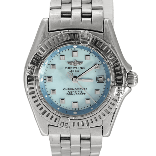 Montre BREITLING - Modèle Callistino - Montre en acier à remontage manuel automatique.  58 Facettes DV12511-9