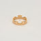 Bague 57.5 Georg Jensen - Fusion - Bague d'extrémité en or rose 58 Facettes DV14365-1-575-2