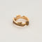 Georg Jensen - Bague fusion en or rose, diamants bruns