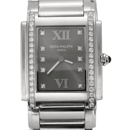 Montre PATEK PHILIPPE - Twenty~4 - Montre de Dame acier et diamants 58 Facettes DV0994-4