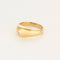 Bague 57.5 Bague jonc en or jaune et diamant 58 Facettes DV14804-3-575-2