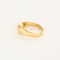Bague 57.5 Bague jonc en or jaune et diamant 58 Facettes DV14804-3-575-2
