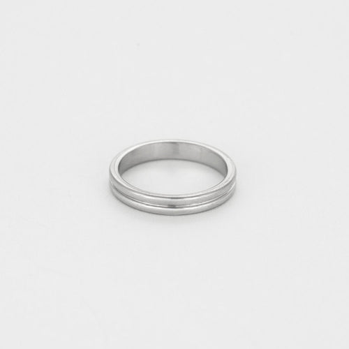 Bague 52 BOUCHERON - Godron - Alliance en platine. 58 Facettes DDV12411-3