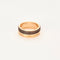 Bague 47 BOUCHERON - Alliance Quatre classique, grand modèle en or rose et pvd marron 58 Facettes DV2196-3-47-2