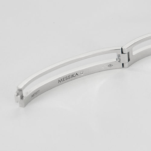 Bracelet MESSIKA - Bangle move Romane - Bracelet en or gris et diamants 58 Facettes DV0316-2