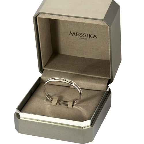 Bracelet MESSIKA - Bangle move Romane - Bracelet en or gris et diamants 58 Facettes DV0316-2