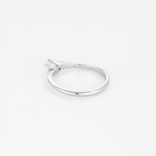 Bague 53.5 CHIMENTO - Bague solitaire en or blanc, diamant 58 Facettes DV12410-30