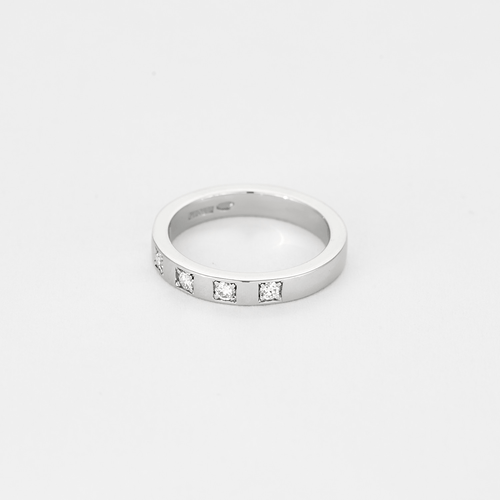 Bague 48.5 BULGARI - Marry Me Ring - Bague en platine et diamants 58 Facettes DV12410-75