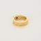 Bague 53 CHANEL - Bague matelassé en or jaune et saphir 58 Facettes DV6154-10-53-2