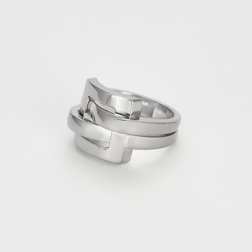 Bague 55 BOUCHERON - Déchaînée - Bague en or gris 58 Facettes DV11927-4