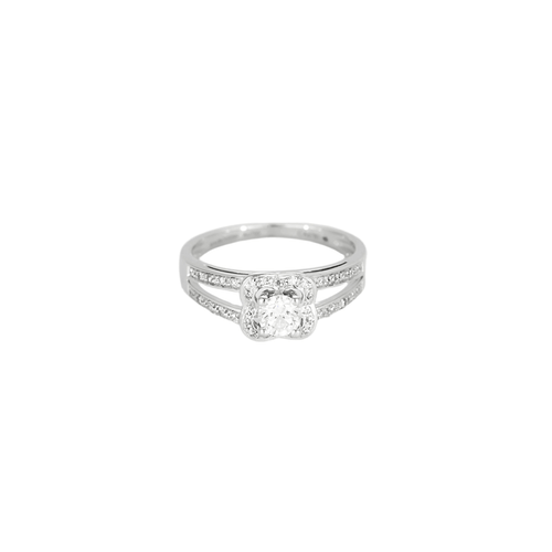 Bague 51 MAUBOUSSIN - Bague Chance of Love N°3 - Bague en or blanc et diamants 58 Facettes DV12432-5