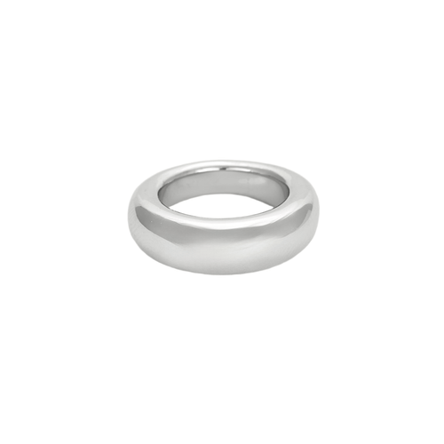 Bague 50 CHAUMET - Bidendum - Bague jonc en or gris 58 Facettes DV0014-13