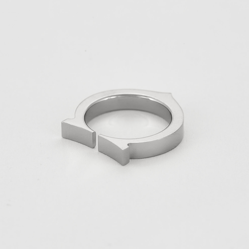 Bague 52 CARTIER - C - Bague en or gris 58 Facettes DV14760-1