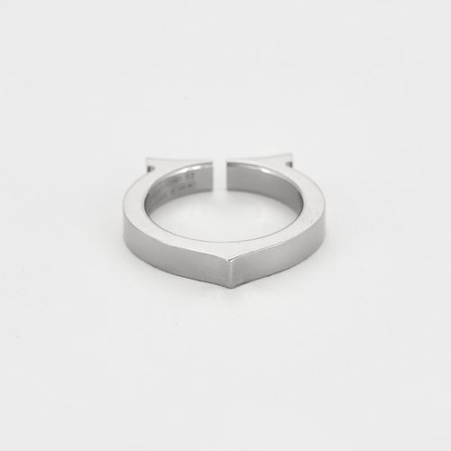 Bague 52 CARTIER - C - Bague en or gris 58 Facettes DV14760-1