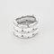 Bague 53 Chanel- Ultra - Grand modèle -  Bague en or blanc et céramique 58 Facettes DV6353-2