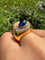 Bague 51 Mellerio- Bague en or jaune saphir et diamants 58 Facettes DV4440-19