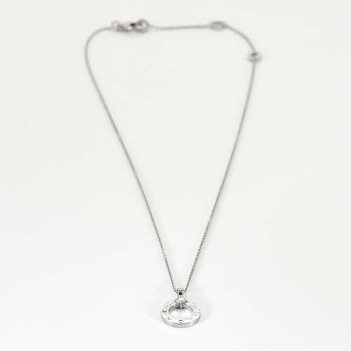 Collier Bulgari - BULGARI BULGARI - Collier or blanc et diamants 58 Facettes DV10549-4