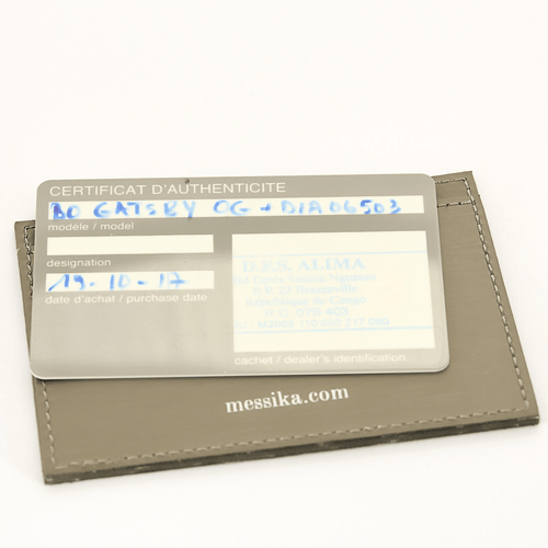 Boucles d'oreilles MESSIKA - Multi-Créoles Gatsby en or gris et diamants 58 Facettes DV15694-2