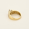 Bague 53 Bague en or jaune et diamant navette 58 Facettes DV15971-1
