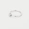 Bague 51 DINH VAN - Cube - Bague en or blanc et diamant 58 Facettes DV16059-1-51-2