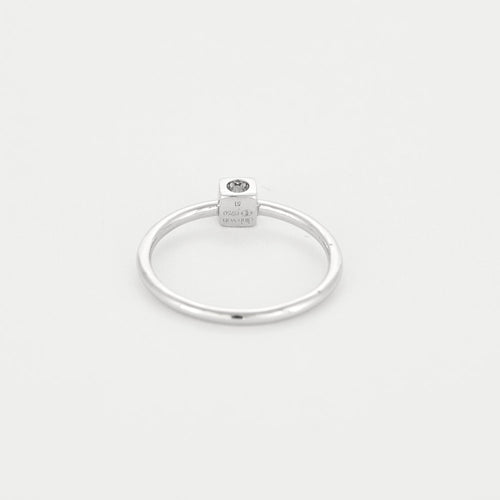 Bague 51 DINH VAN - Cube - Bague en or blanc et diamant 58 Facettes DV16059-1-51-2
