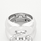 Bague 55 POIRAY - Sceau de coeurs - Bague en or blanc et diamants 58 Facettes DV15694-1