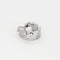 CHAUMET- Liens - Paire de boucles d'oreilles or gris et diamants