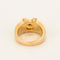 Bague 53 Bague en or jaune citrine , diamants et nacre 58 Facettes DV14317-2