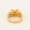 Bague 53 Bague en or jaune citrine , diamants et nacre 58 Facettes DV14317-2