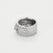 Bague 52 Bague bandeau en or blanc et diamants 58 Facettes DV16044-1
