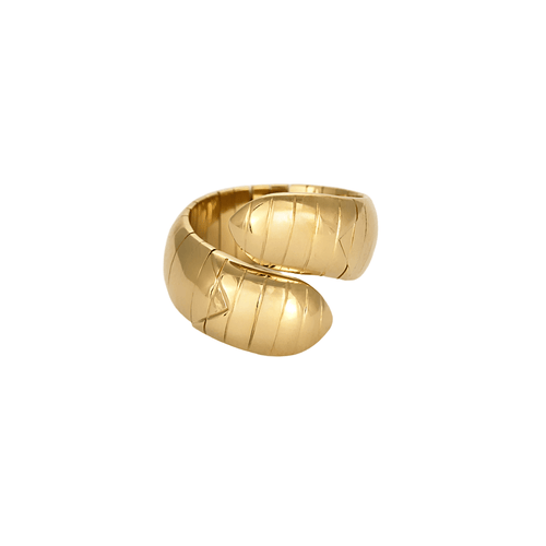 Bague 51 CHAUMET - Plume - Bague en or jaune 58 Facettes DV16005-5