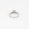 Bague 47 CARTIER - Solitaire en platine et diamants 58 Facettes DV14911-1