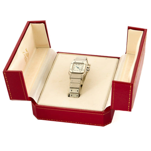 Montre CARTIER - Montre Santos 58 Facettes DV8395-4