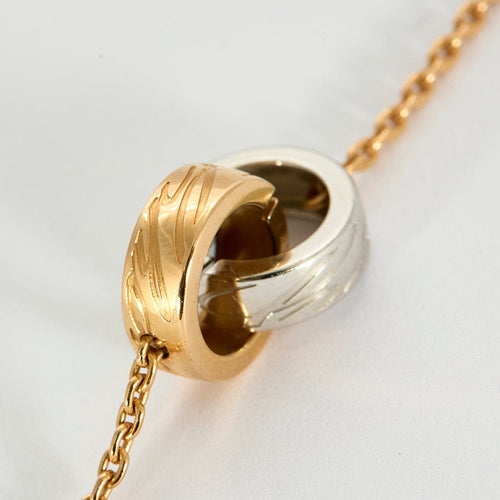 Bracelet CHOPARD - Chopardissimo - Bracelet en or rose, or gris 58 Facettes DV15843-5