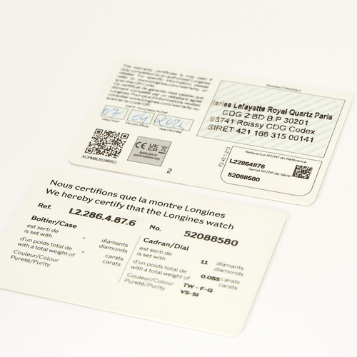 Montre Longines - Montre de dame Conquest Classic 58 Facettes DV10549-7