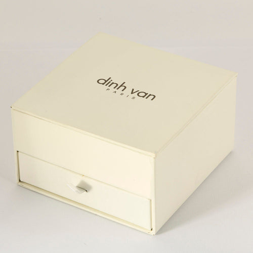 Bracelet Dinh Van - Bracelet le cube, or jaune et diamants. Moyen modèle 58 Facettes DV16479-1