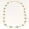 Collier VAN CLEEF & ARPELS - Sautoir Vintage Alhambra en or jaune et turquoise 58 Facettes DV0830-25
