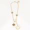 Collier VAN CLEEF & ARPELS - Magic Alhambra – Collier six motifs en or jaune, nacre et onyx. 58 Facettes DV17159-2