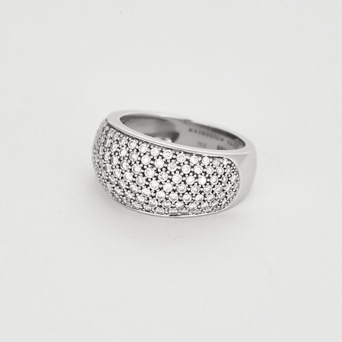 Bague 52,5 MAUBOUSSIN - C'est toi la star - Bague en or blanc et diamants 58 Facettes DV16977-2-525-6